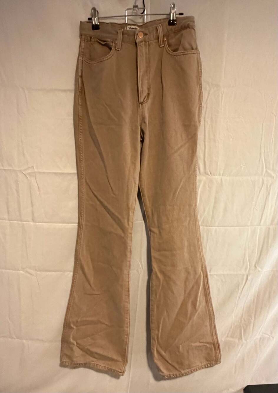 Wrangler Westward 626 Jeans Womens 34X32 High Rise Bootcut Sand Sable